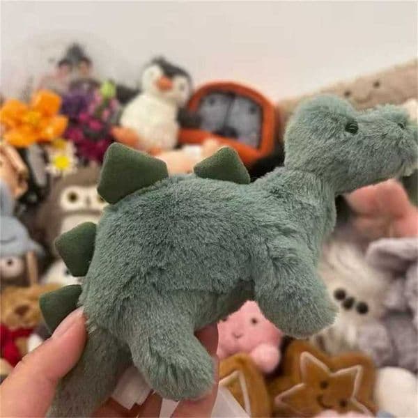 Jellys Cat New Cute Dinosaur Series Plush Toy Stuffed Animal Stegosaurus Desk Companion Decoration Arrangement Doll 70% off Clearance Sale