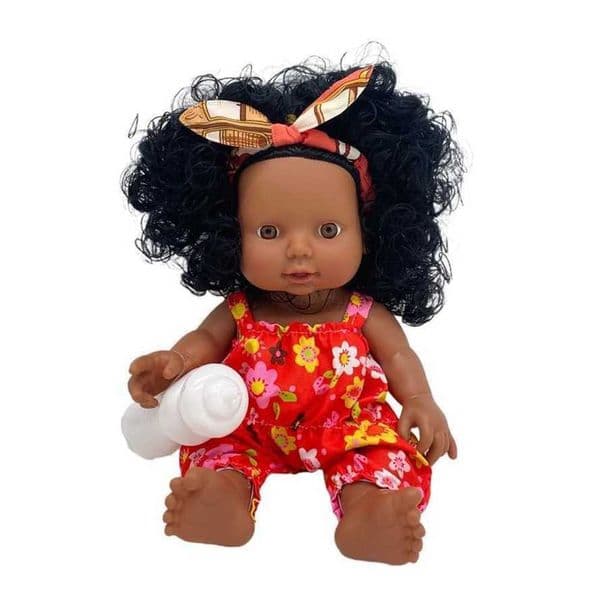 Black Doll Toy 12inch Realistic Baby Reborn Doll 50% off sale