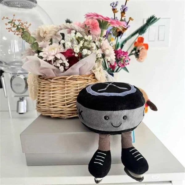2026 Cyber Monday Fun Sports Ice Hockey Ski Goggles Plush Toy Comfort Doll Cute Companion Gift Clearance 70% off Clearance Sale