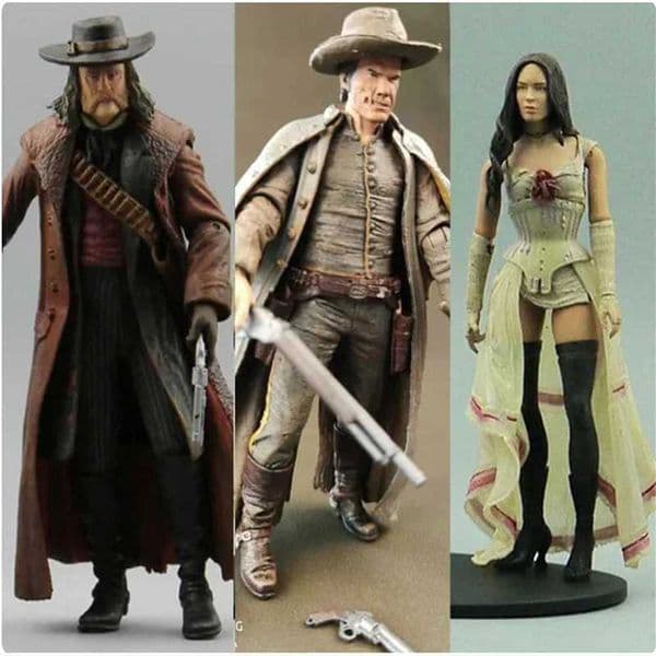 NECA Western heroes Megan Fox Leila Josh Brolin Jonah Hex Quentin Turnbull Out of print Action Figure Collectible Model Toy Gift 70% off Clearance Sale