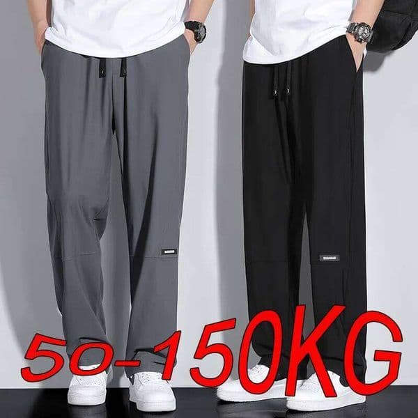 Plus 8XL 9XL 10XL High Elastic Sweatpants Large Size Gym Joggers Running Quick Drying Sports Pants Men Clothing