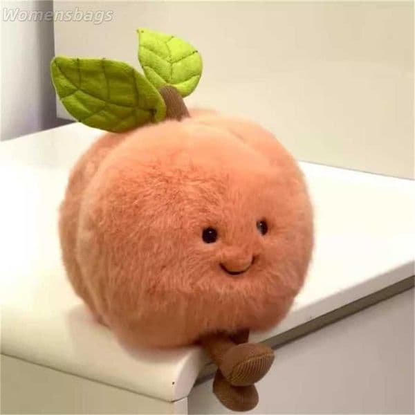 2026 of Fruit Series Fun Peach Plush Doll Toy Domestic jellyscat Plush Online 50% off sale