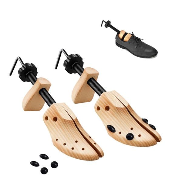 Repacego 1 Pc Wooden Shoe Trees Adjustable Stretcher Expander Men Women Unisex Length Width shoes Extender Keeper Heels 260127