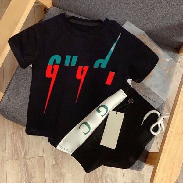 kid clothes Kids Clothing Sets Designer Clothes Summer Baby 2pcs Set Boys Girls Suit Sport Top Children Suits Baby Boy Clothing T Shirt Short Pants Outfits Kids