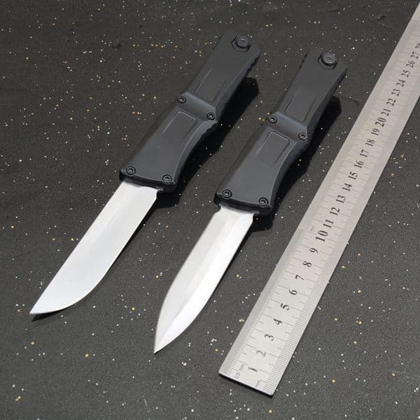 Top Quality G2032 Tactical Knife 440C Satin Blade Zn al knife Alloy Handle Outdoor Camping Hiking EDC Pocket Knives