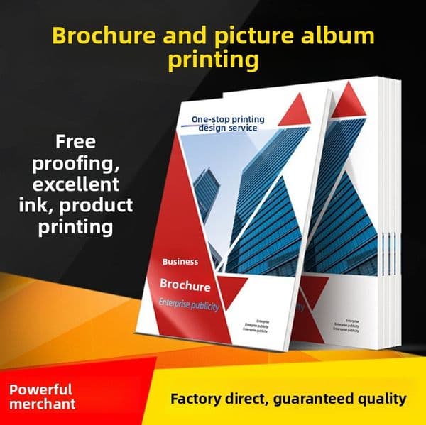 Album Brochure Production Material Textbook Processing Hardcover Book and Periodical Printing Factory