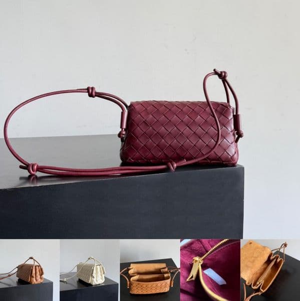 10A top mirror quality Notturno luxury handbag designer bags woman small bag shoulder bag genuine leather cross weav crossbody bags casual Messenger bag clutch