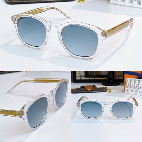 Aura Pantos Sunglasses Z2918W Men Women Designer New Acetate Crystal Flower Frame Letter Logo Fashion Personality Modern Style Sunglasses Z2810W