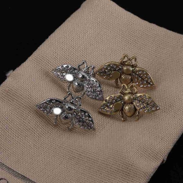 Jewelry gg earring old Desiner Earr Stud Earr Diamond Bee Jewelry Women fashion Bee stud earr