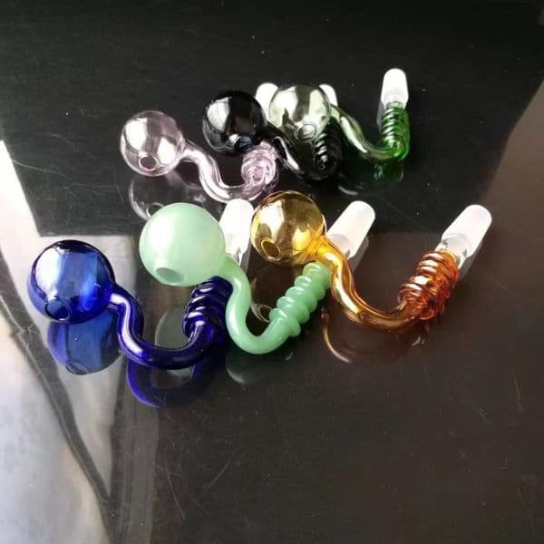 Smoking Pipes Aeecssories Glass Hookahs Bongs 5 round wok