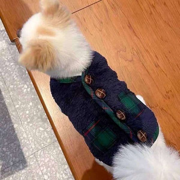 XS-6XL Winter Clothes Knitted Vest For Medium Large Dogs Golden Retriver Pet Sweater Pure Dog Coat Ropa Perro Christmas 26L0128