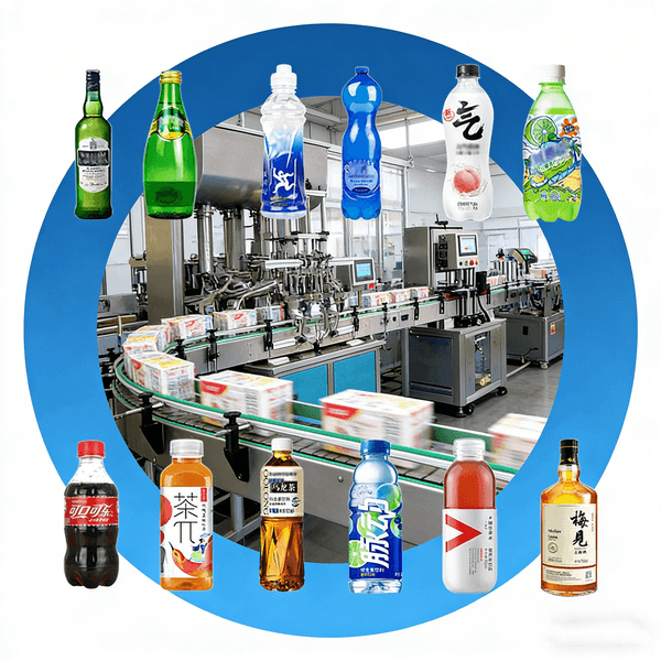 Full Automatic Glass Bottle Carbonated Drink Beer Soda Water Production Line Filling Making Bottling Machine for Small Business