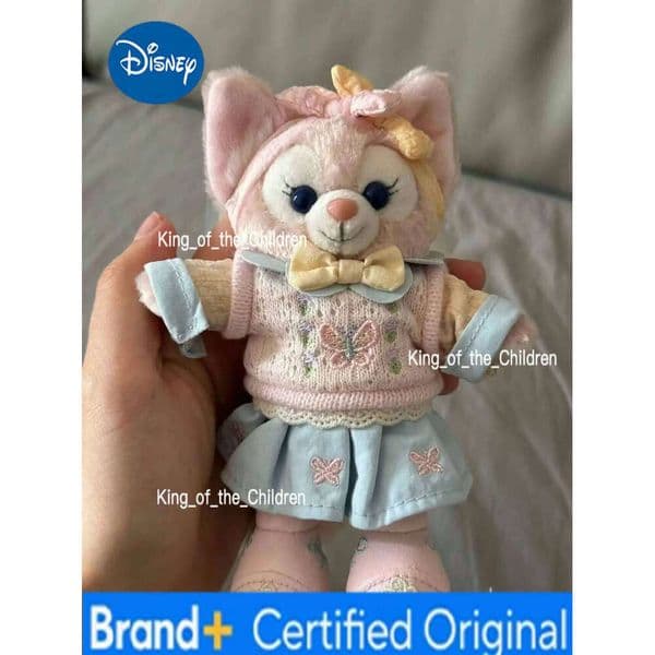 Disney 2028 New Cute Linabell Doll Keychain Bag Cake Stellalou Pendant Kawaii Birthday Gift Girl H260128
