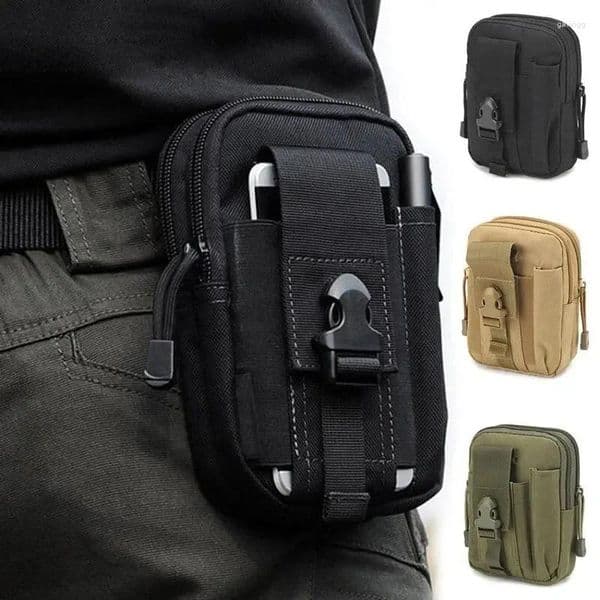 Shoulder Bags Outdoor Men Waist Pack Bag Pouch Waterproof Tactical Military Sport Hunting Belt Nylon Mobile Phone Travel Tools