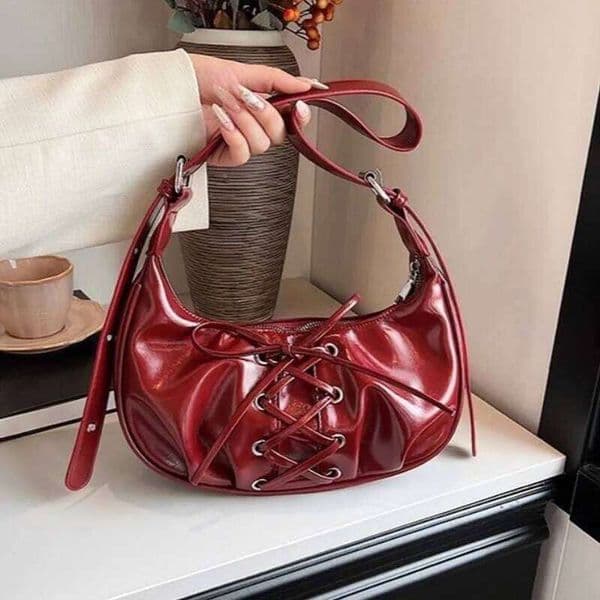 Shoulder for Women Girls Trendy Evening Clutch Purse Pu Leather Under the Arm Purses Slings Handbag Saddles Bag bolsos H260128