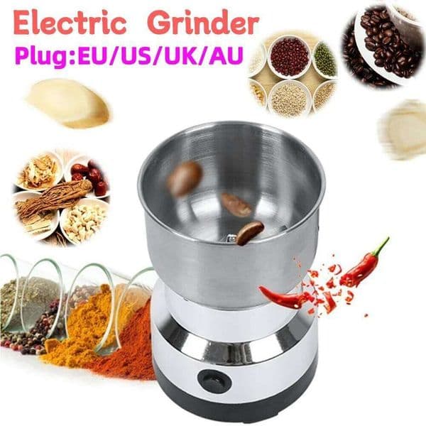 Electric Household Ultrafine Baby Food Pulverizer Coffee Spice Pepper Grinder Grain Mill With 4 Blades Kitchen 26Y0128