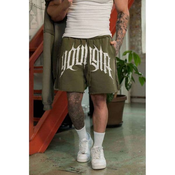 YA Summer new Men's Brand trend sports fitness Jogger Gym Take exercise Printed Casual Basketball Shorts Training Pants X260128