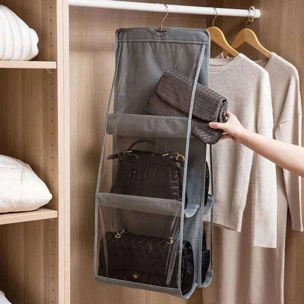 6/8-compartment double-sided bag, wonder, storage hanging bag 26Y0128