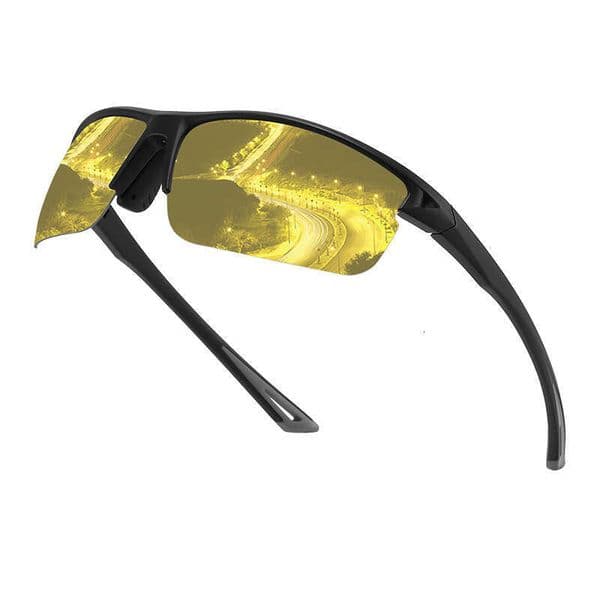 designer sunglasses Cross-border European and American Men's Polarized New Half-frame Outdoor Sports Cycling Square Sunglasses