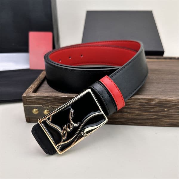 Belts Desginer Men Luxury Belt Classic Minimalist Double Sided Letters Versatile Jeans Party Mens Street Fashion Trendy Outfits 3.8CM