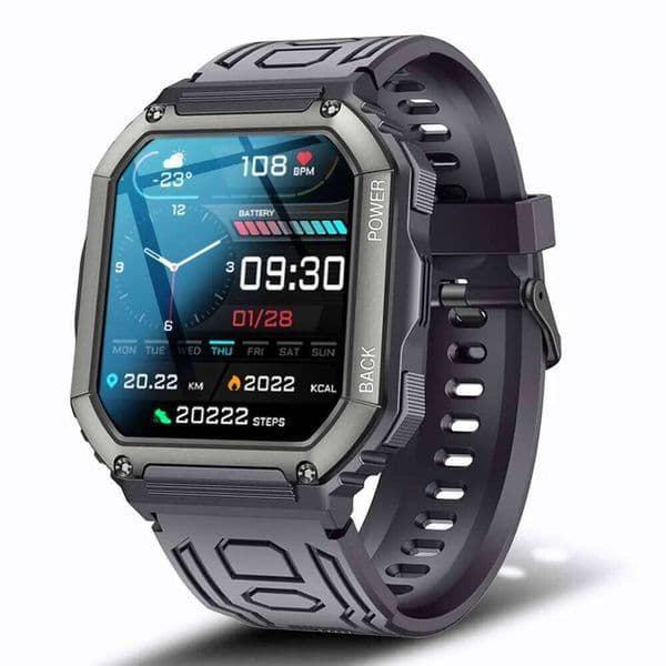 SENBONO Smart Watch Big Battery Music Play Fitness Tracker Bluetooth Dial Call Sport Smartwatch Men for IOS Android X260128
