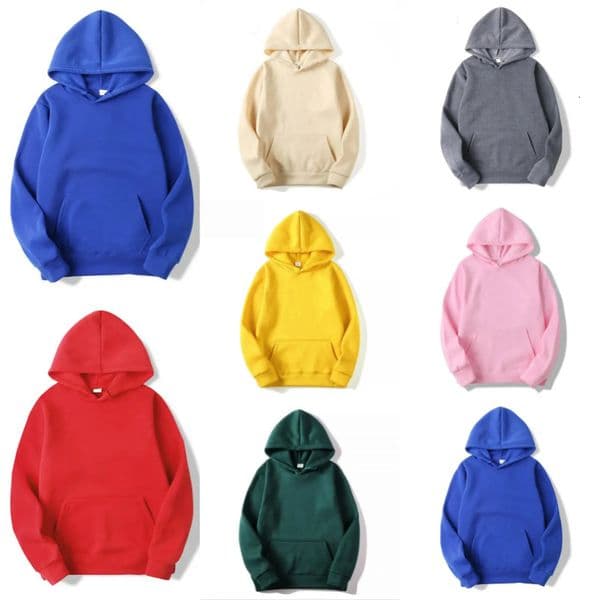 Plain Fleece Men Hoodies Sweatshirts Fashion Hooded Sweatshirt Unisex White Black For Polerones Hombre Felpa Uomo 240920 df