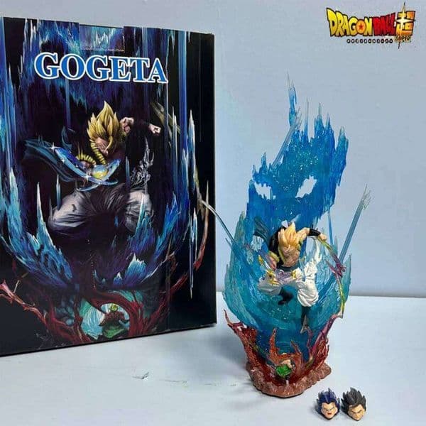 28cm Dragon Ball Figure Vs Broly Figurine Super Saiyan Gogeta Ssj Blue Figures Model Pvc Collection Toys Christmas Gifts Y260128