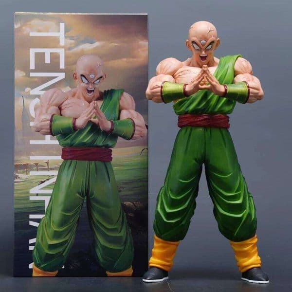 2026 New New 30Cm/11.81In Anime Dragon Ball Figure Tien Shinhan Action Figures Pvc Statue Desktop Ornamen Collection Model Toys Gifts Z26012