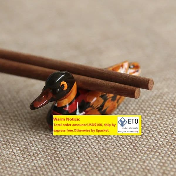 Fashion Duck Resin Chopstick Holder Home Decoration,Wedding and party supplies chopstick holder box New product wholesale YT0053 ZZ
