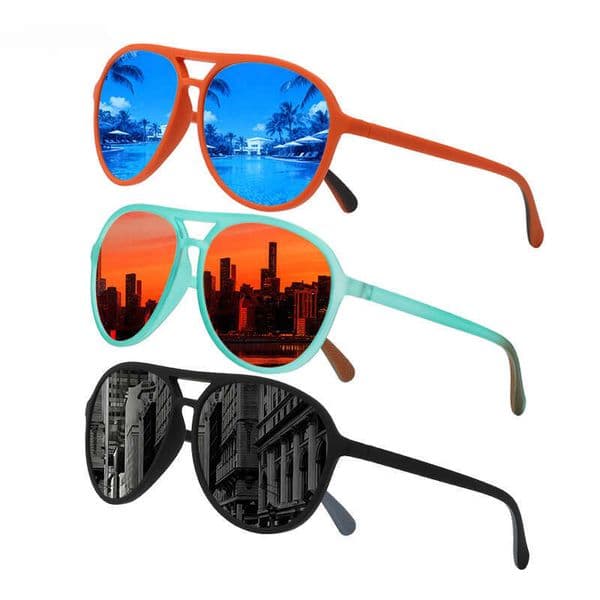 Cycling Sports Frog Eyewear Cross-Border Outdoor Daily Casual Windproof Men's Polarized Driving Sunglasses
