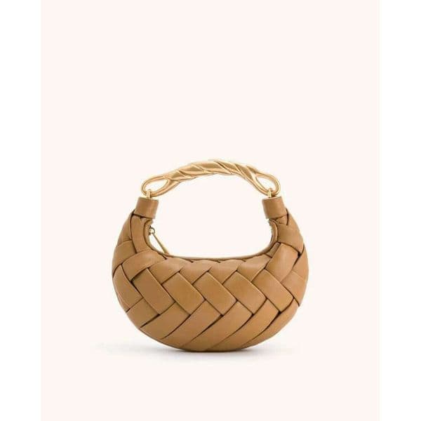 JW PEI Orla Handbag Designer Handbags New In Casual Handmade Weave Small Shoulder Fashion Dumpling Bag LEMON KOKO