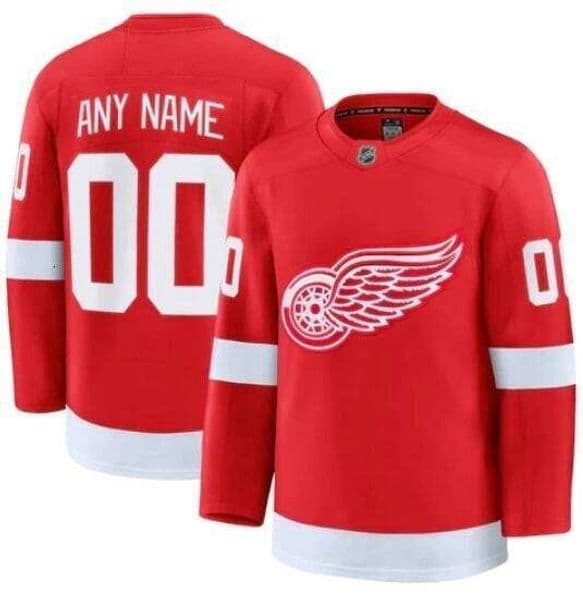 Stitched Custom Detroit Premium Home Jersey Add any name number Sizes S - 5XL 6XL