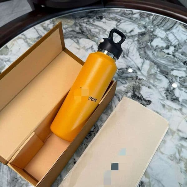 Quick Open Car Thermos Men's Water Bottle Business Tea One-Handed Cup Sealed Travel Portable B5