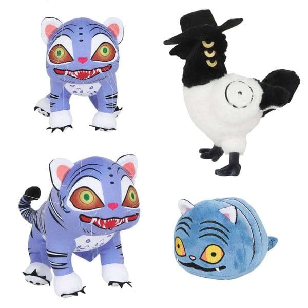 Kawaii Demon Hunters Tiger PlushToy Netflix Kpop Peripheral Plush Toy Cute Doll Birthday Christmas Gift Fans and Girls C260130