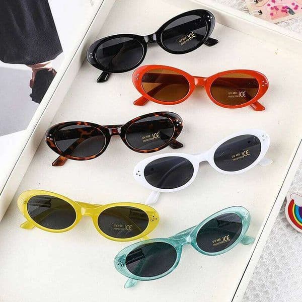 Vintage Cat Eye Kids Sunglasses Boys Girls Small Frame Gift Sun Glasses Fashion Children Baby Oculos De Sol Infantil UV400 H260130