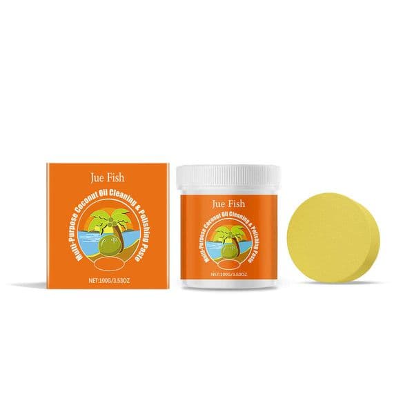 Jue-Fish Multi-Purpose Paste Cleaning Decontamination Degreasing Polishing Surface Multi-Functional Cleaner S260130