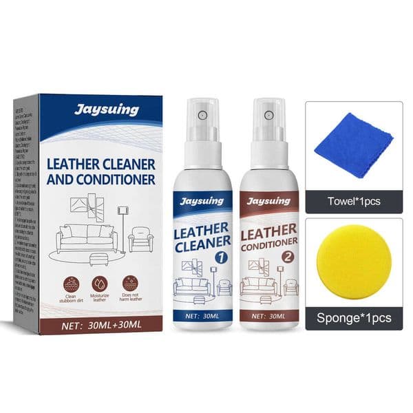 Jaysuing Cleaning and Agent Care Genuine Leather Set Sofa Maintenance Cleaner S260130