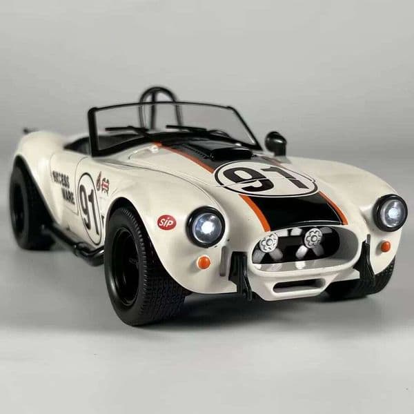 2026 New 1:22 Ford Shelby Cobra 427 S/C Classic Sports Alloy Metal Diecast Model Car Trendy Ornaments & Computer Desktop Decorations Toys