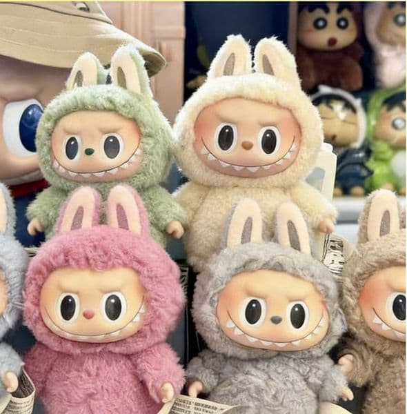labubu doll clothes designer doll v1 v2 v3 la bubu big into energy blind box have a seat keychain a2#A417