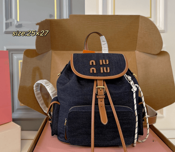 Designer Backpack School Bag Rucksack Men Women Luxury Backpacks Handbags Fashion Nylon back packs Crossbody miubag Shoulder Bags Large Capacity Knapsack 10A 012