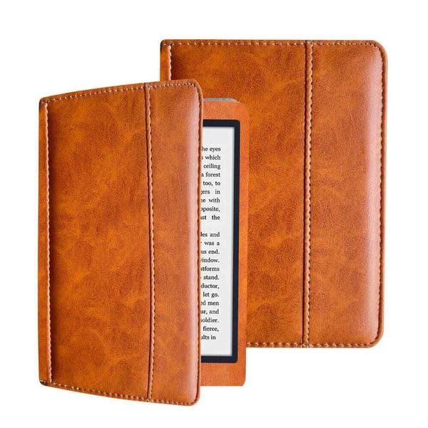 Spot Kobo Glo leather N613 e-book flip cover protective anti drop lightweight magnetic sleep case H260131