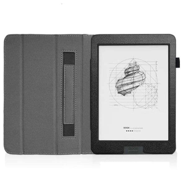 Flip Stand Funda Onyx Tab Mini C 8C Case with Hand Strap For Boox Kon-Tiki / Nova Air 2 3 Color Plus Pro 7.8" eReader H260131