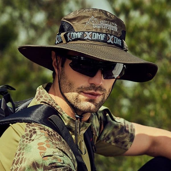 Outdoor Sport Man fisherman hat sun protection hat brim suitable for outdoor travel outdoor fishing 260124
