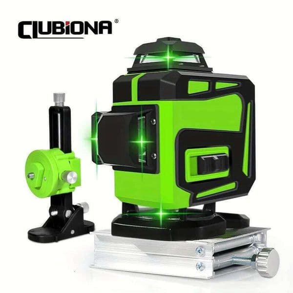 Clubiona 16 Green Lines Self-leveling 360 Horizontal And Vertical Super Powerful green Beam Laser Level 26H0131
