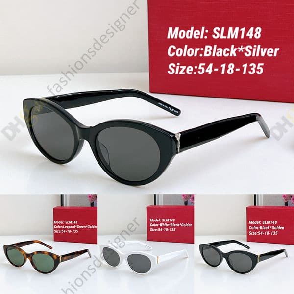 Sunglasses designer sunglasses lunettes de soleil oval sunglasses black mirror shades acetate mica glasses summer outdoor goggles classic designer sunglasses