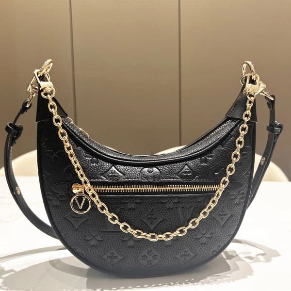 designer bags for women highest quality Purse Brown Flower Women Shoulder Bags Tote Brand Letter Leather Crossbody Loop Moon Bags Backpack Wallet 10A