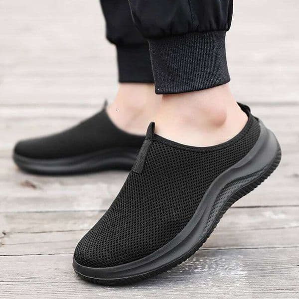 Casual Slip-On Half Slippers Running Men Plus Size Sport Shoes Lightweight Comforty Breathable Walking Sneakers