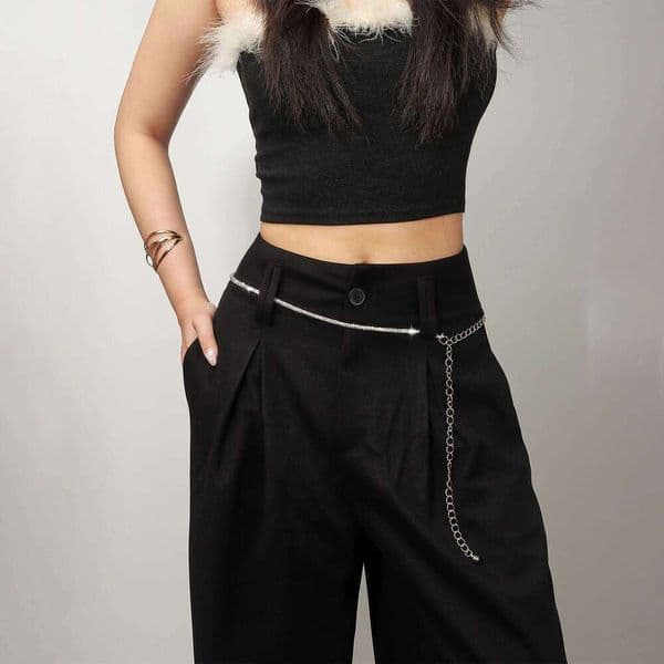 Ladies Rhinestone Waist Chain Skirt Decoration Fashion Accessory for Women H260228