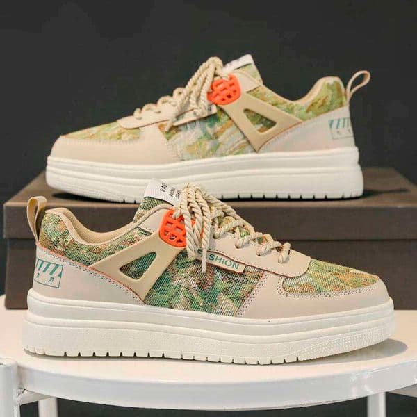 Summer New Style Single-weave Shoes, Anti-slip and Durable Men's Low-top Sports Casual Sneakers