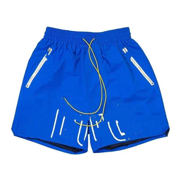ruhude Shorts 3M Reflective Casual Sports Shorts: Elevate Your Style with American High Street Vibes Perfect for Beach Days and Active Adventures c 17
